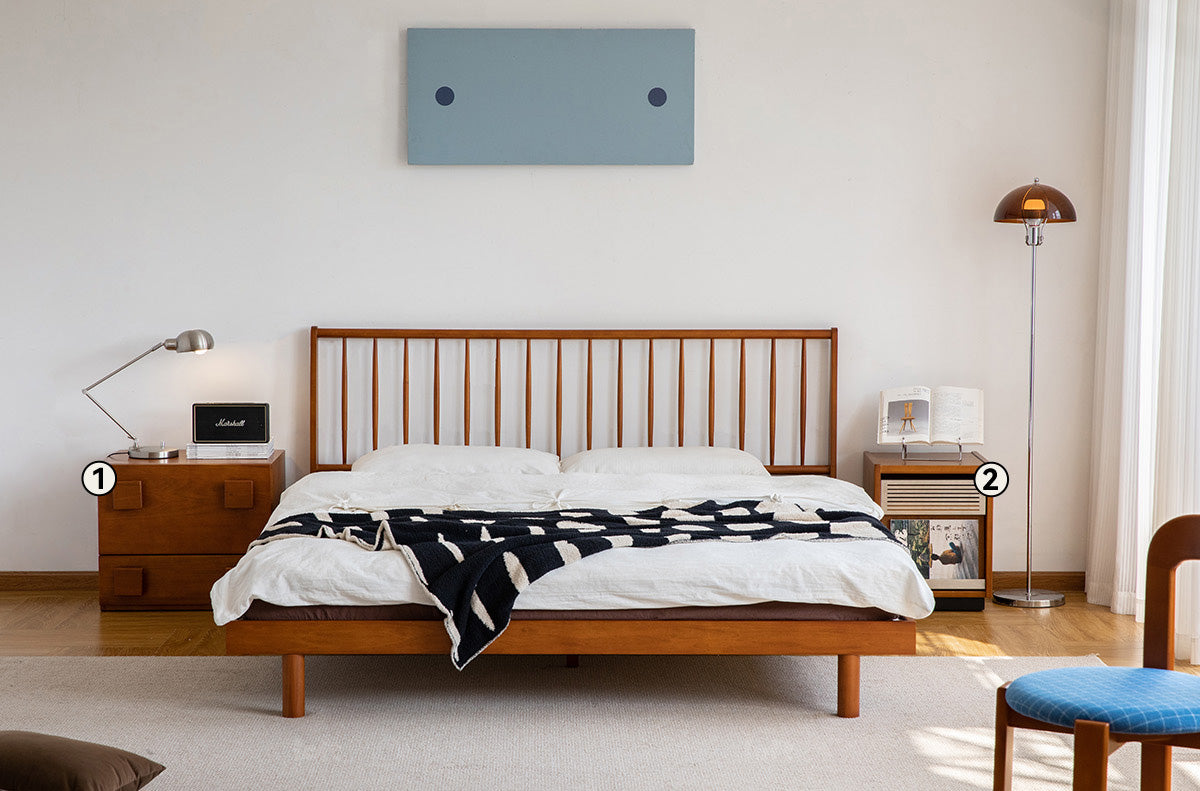 Bauhaus Chenille Velvet Fabric Boxwood Bed MILK More Details and Instruction_7