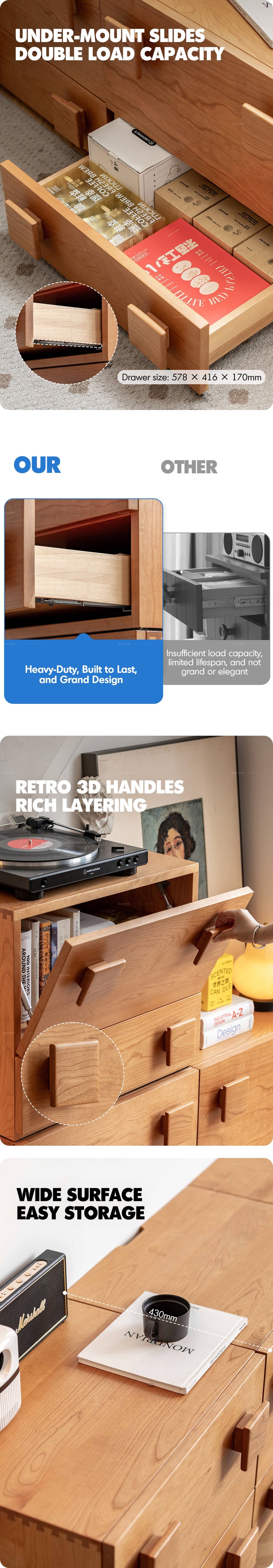 Scandinavian Cherry Wood Modular Cabinet NIMBUS More Details and Instruction_4