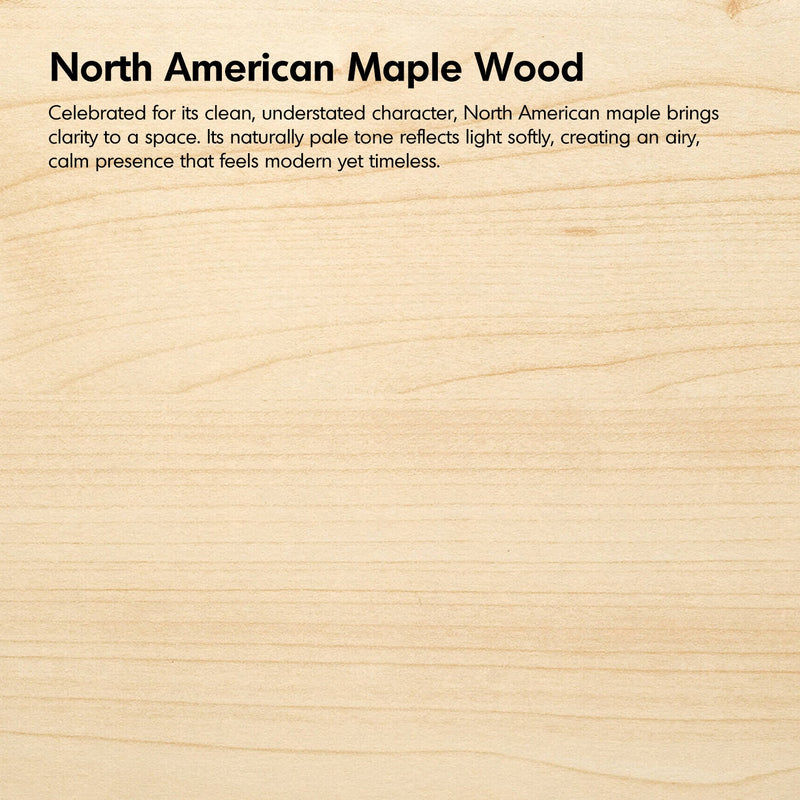Scandinavian Oak Wood TV Console WAVE Color Swatches