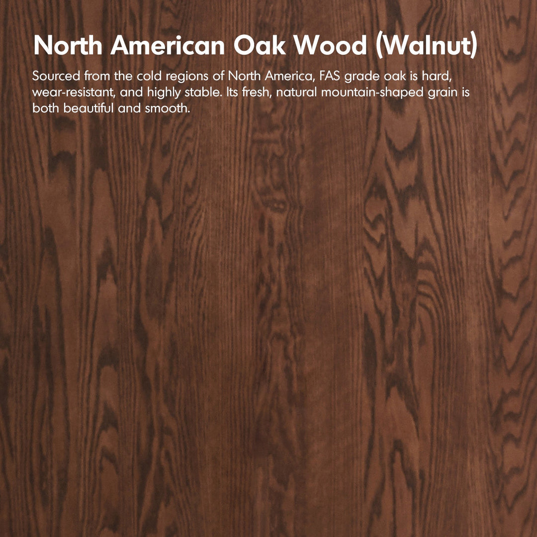 Scandinavian Oak Wood Study Table NOVA