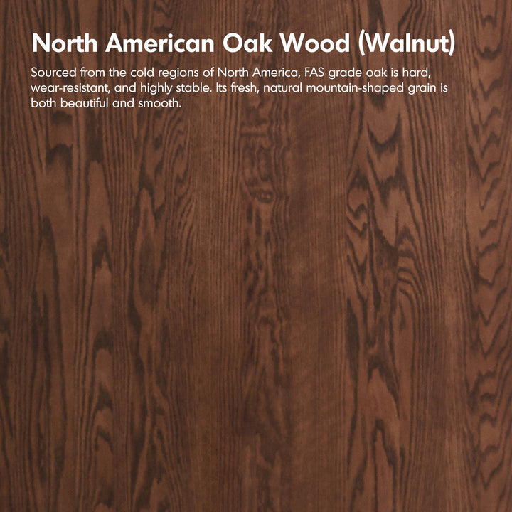 Scandinavian Oak Wood Study Table NOVA