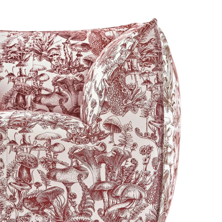 Contemporary Fabric 1 Seater Sofa BAMBOLE