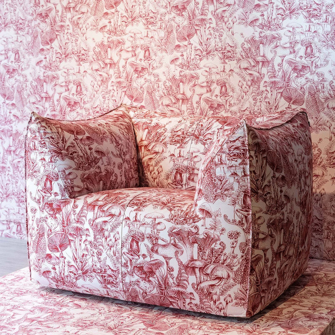 Contemporary Fabric 1 Seater Sofa BAMBOLE