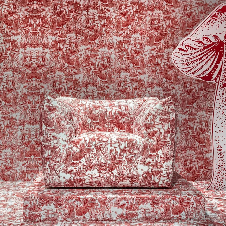 Contemporary Fabric 1 Seater Sofa BAMBOLE