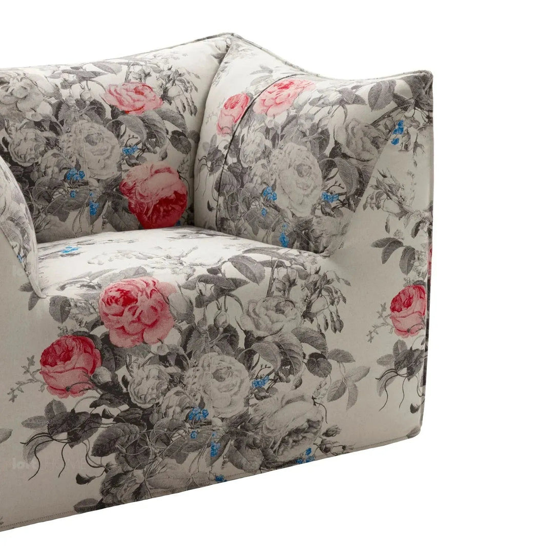 Contemporary Fabric 1 Seater Sofa BAMBOLE