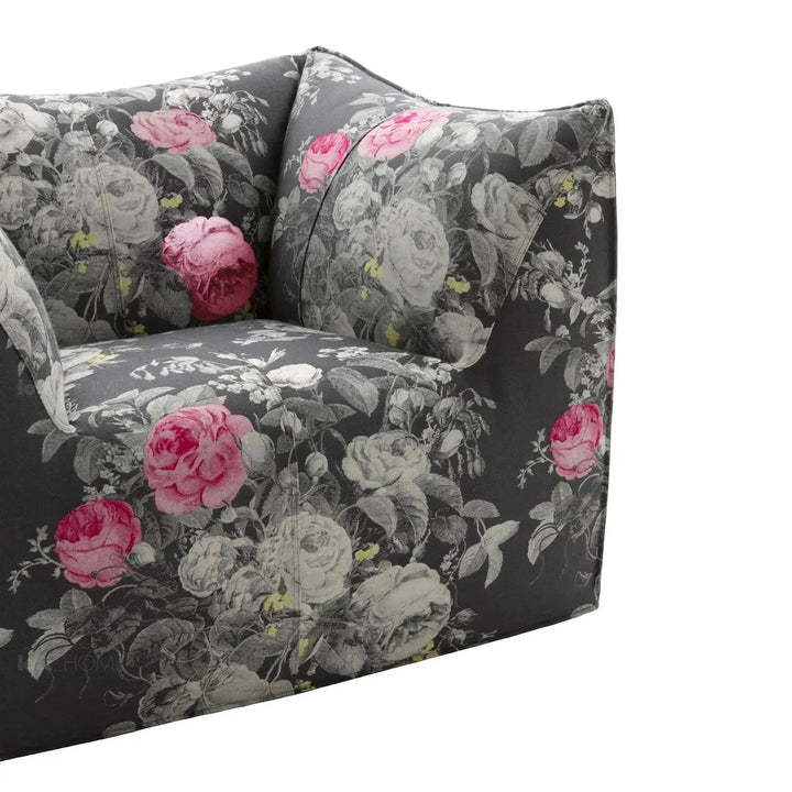 Contemporary Fabric 1 Seater Sofa BAMBOLE