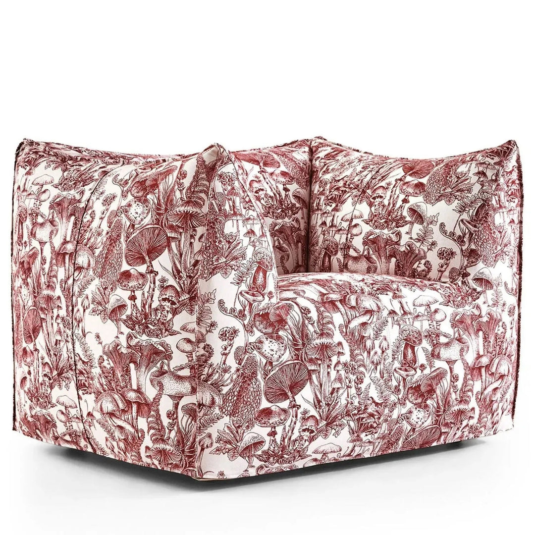 Contemporary Fabric 1 Seater Sofa BAMBOLE