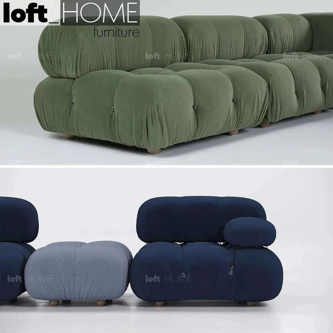 Contemporary Fabric 1 Seater Sofa CAMALEONDA