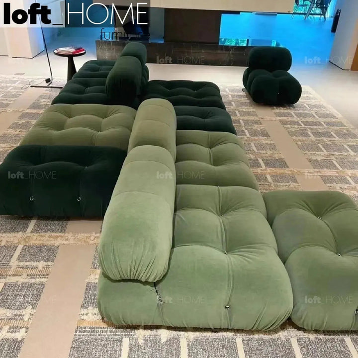 Contemporary Fabric 1 Seater Sofa CAMALEONDA