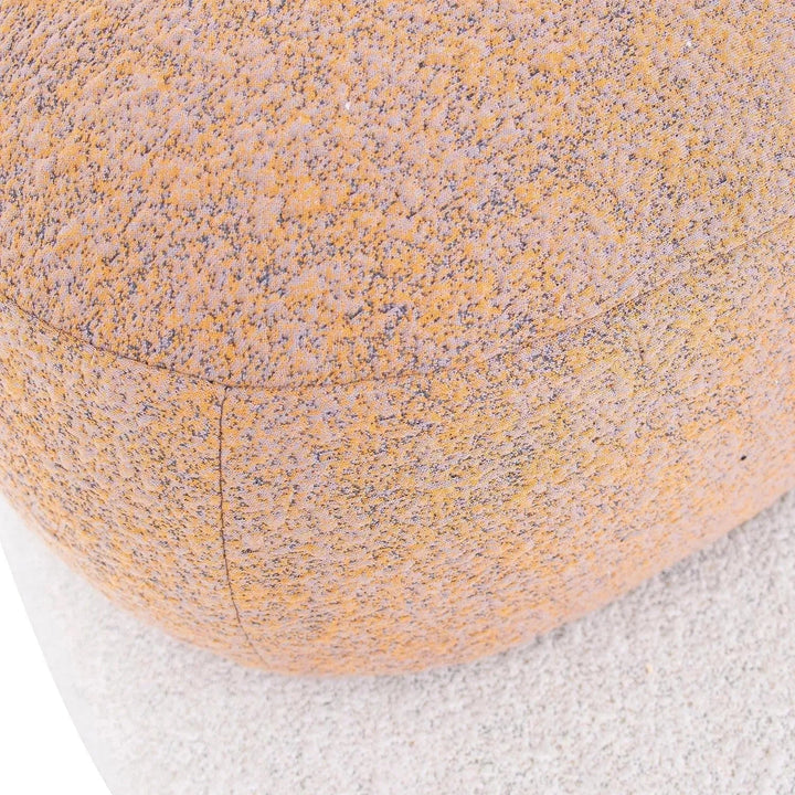 Contemporary Fabric 1 Seater Sofa PEBBLE