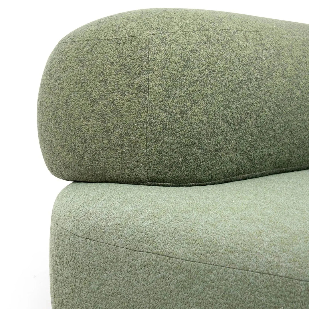 Contemporary Fabric 1 Seater Sofa PEBBLE