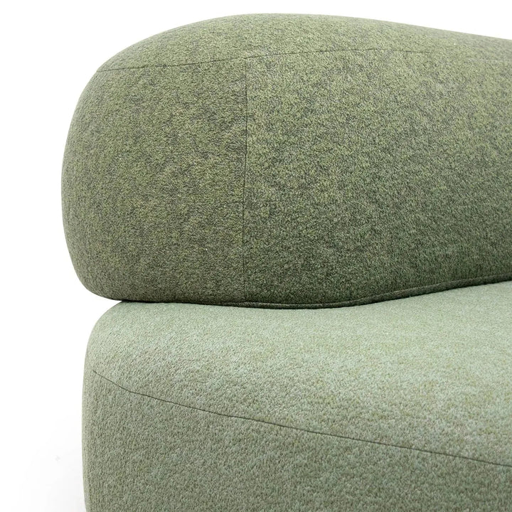Contemporary Fabric 1 Seater Sofa PEBBLE