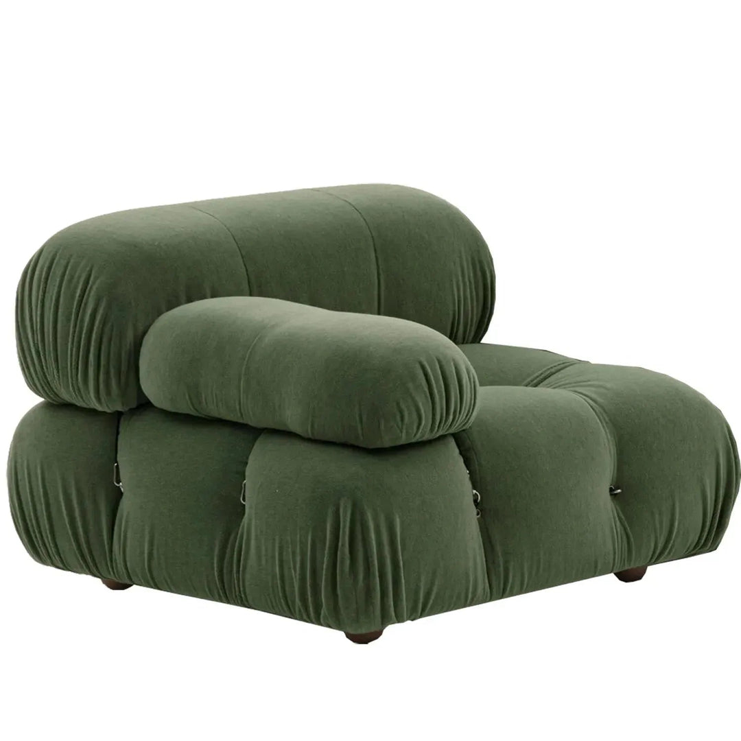 Contemporary Fabric 1 Seater Sofa With Armrest CAMALEONDA