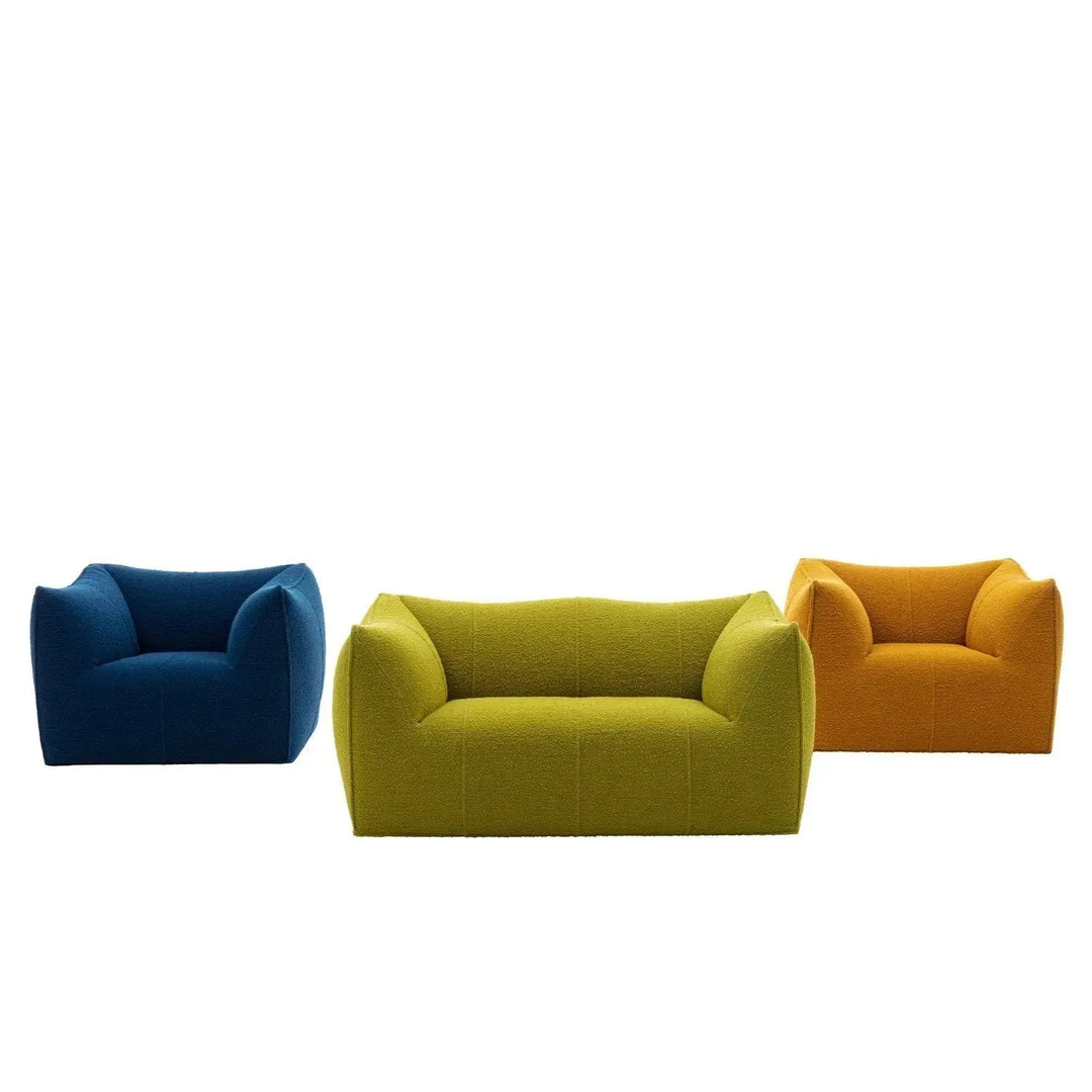 Contemporary Fabric 2 Seater Sofa BRONTE