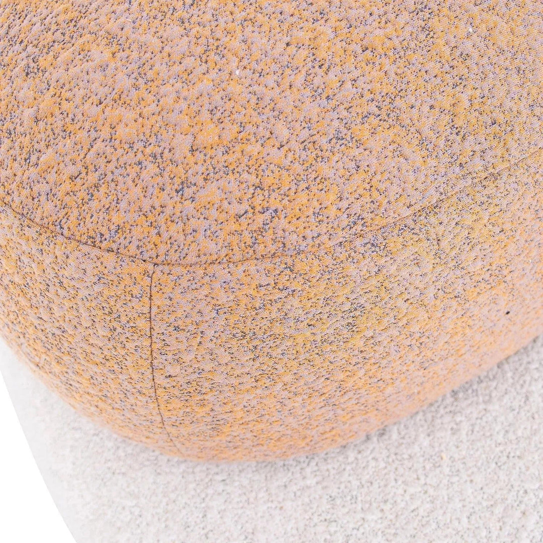 Contemporary Fabric 2 Seater Sofa PEBBLE