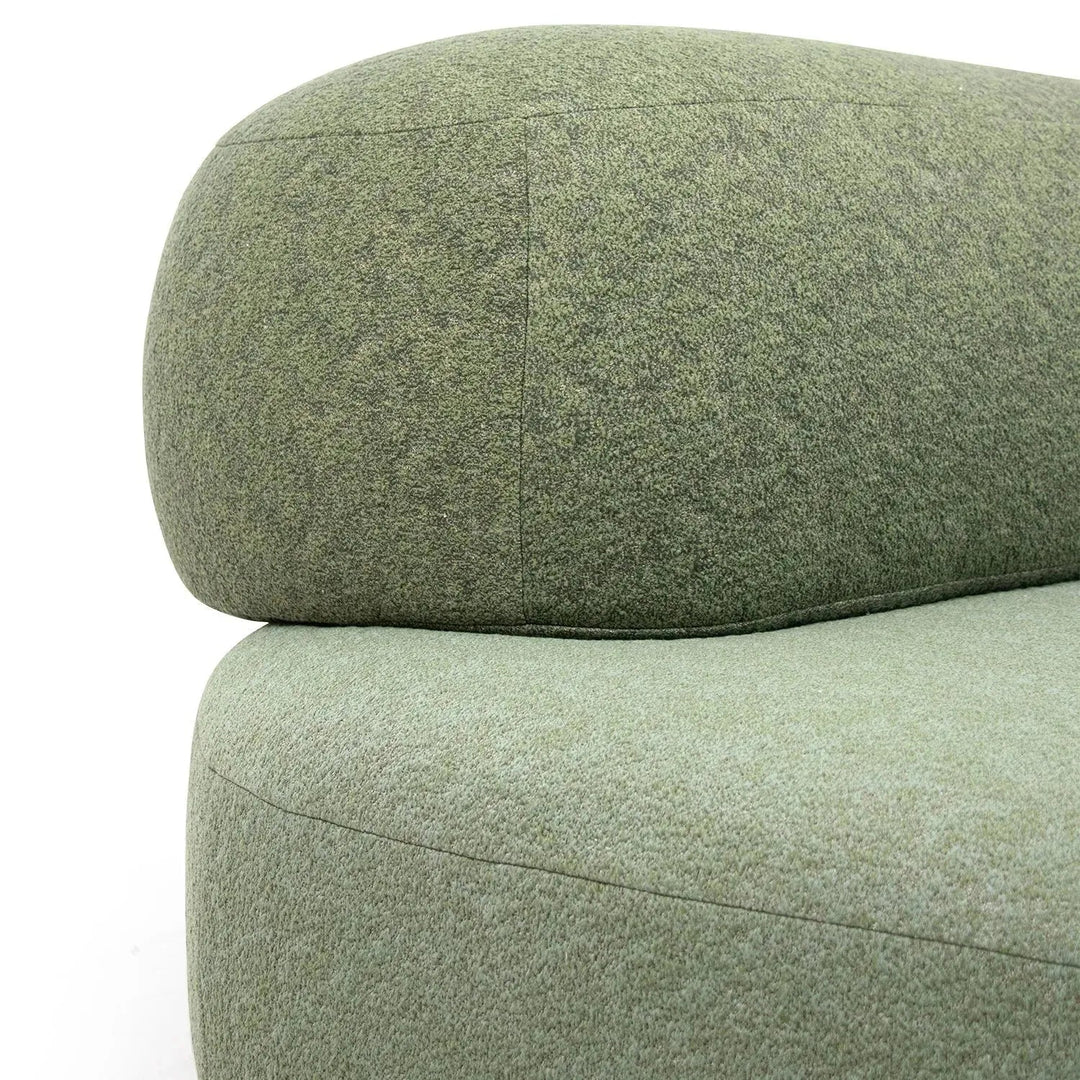 Contemporary Fabric 2 Seater Sofa PEBBLE
