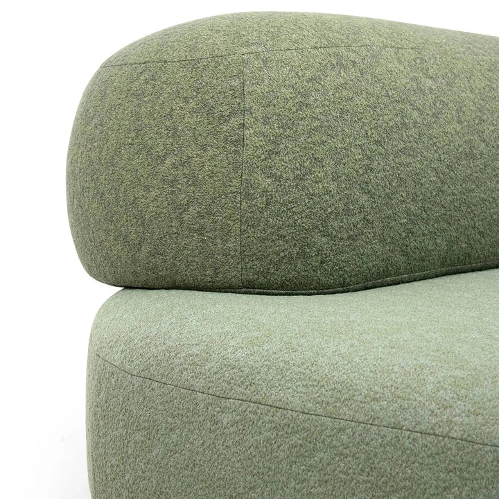 Contemporary Fabric 2 Seater Sofa PEBBLE