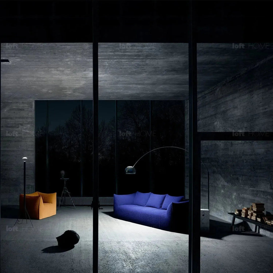 Contemporary Fabric 3 Seater Sofa BRONTE