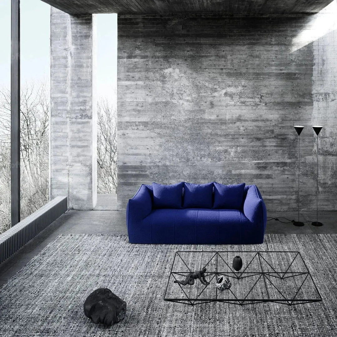 Contemporary Fabric 3 Seater Sofa BRONTE