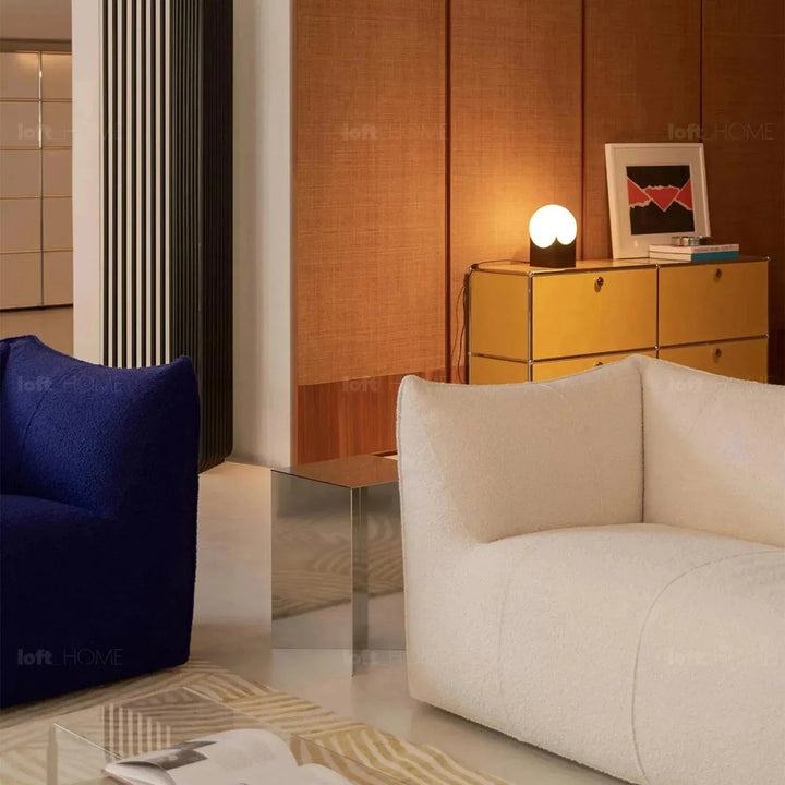 Contemporary Fabric 3 Seater Sofa BRONTE