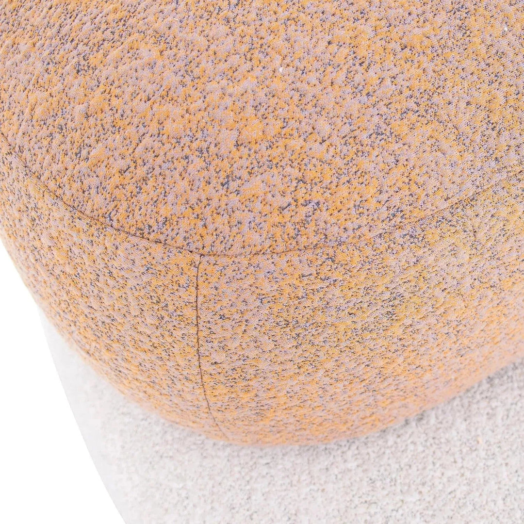 Contemporary Fabric L Shape Sectional Sofa PEBBLE 3+L