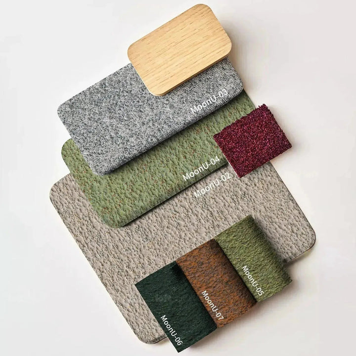 Contemporary Fabric L Shape Sectional Sofa PEBBLE 3+L