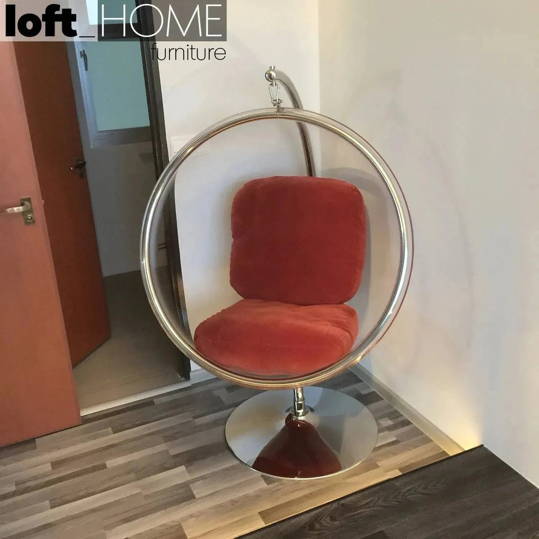 Contemporary Plastic Rocking Chair 1 Seater Sofa BUBBLE