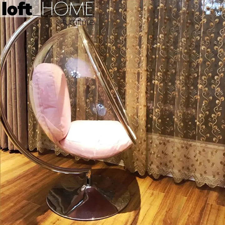 Contemporary Plastic Rocking Chair 1 Seater Sofa BUBBLE