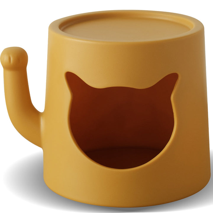 Contemporary Plastic Side Table CAT HOUSE