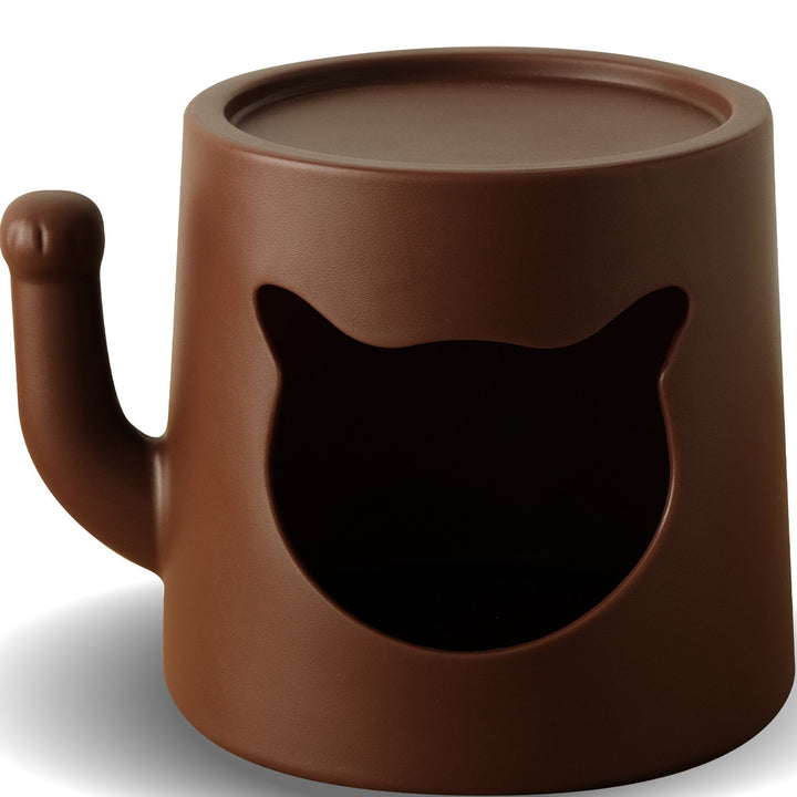 Contemporary Plastic Side Table CAT HOUSE