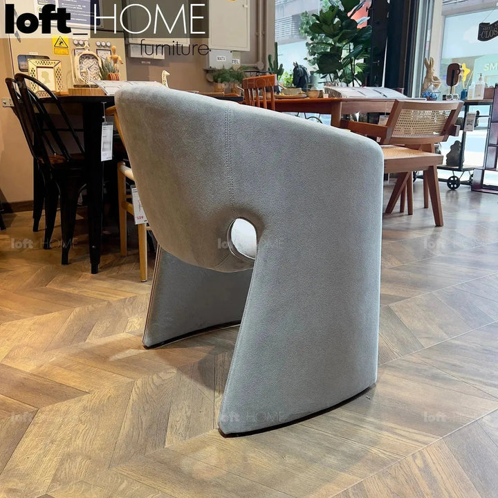 Contemporary Velvet Dining Chair CELESTE