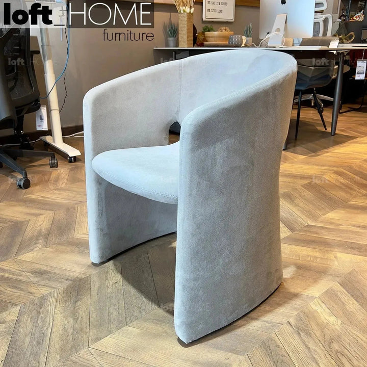 Contemporary Velvet Dining Chair CELESTE