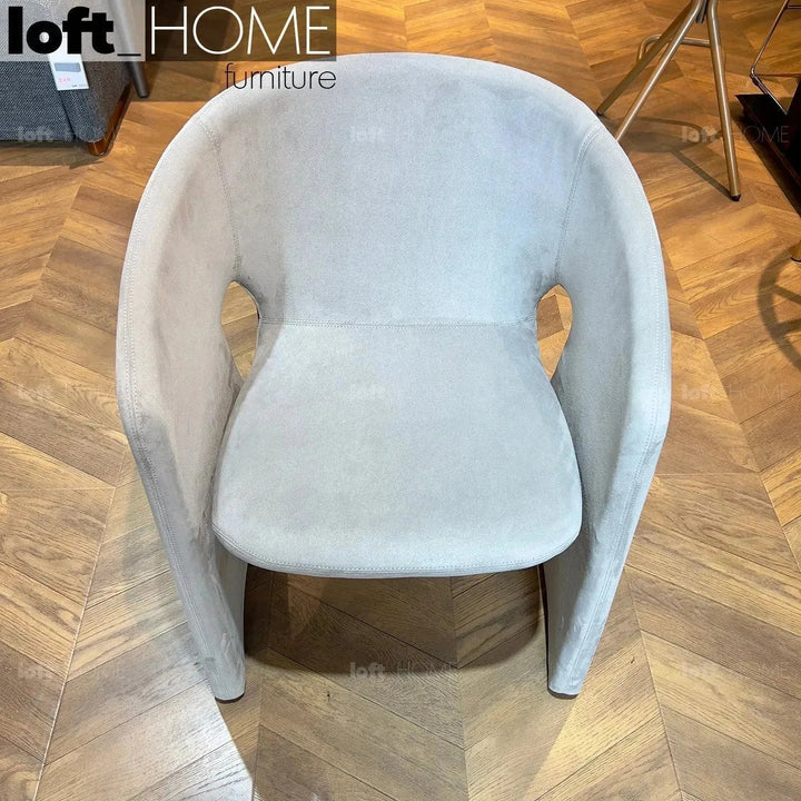 Contemporary Velvet Dining Chair CELESTE