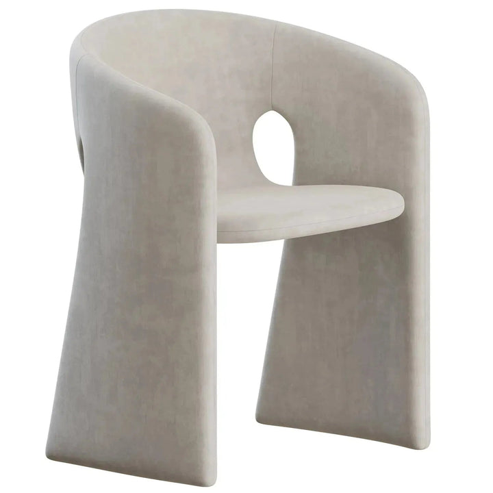 Contemporary Velvet Dining Chair CELESTE