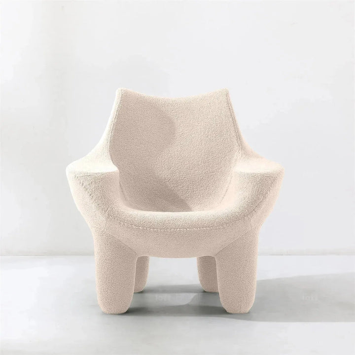 Cream Boucle 1 Seater Sofa MIBSTER