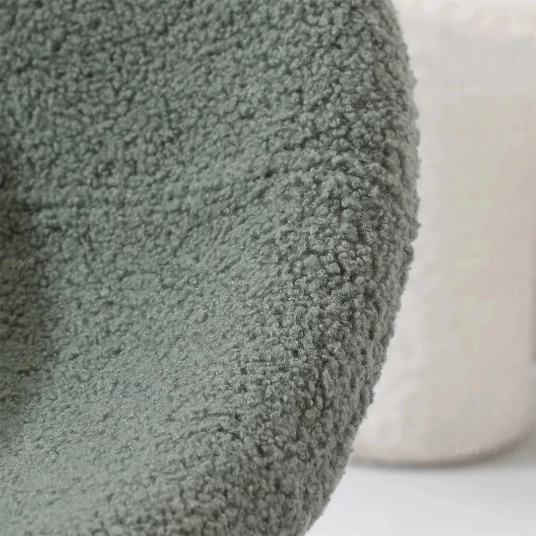 Cream Boucle 1 Seater Sofa MIBSTER