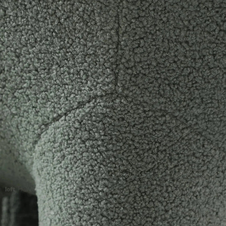 Cream Boucle 1 Seater Sofa MIBSTER