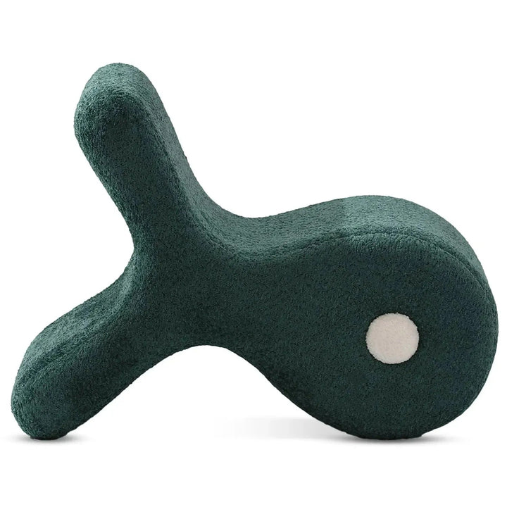 Cream Boucle Ottoman FISH