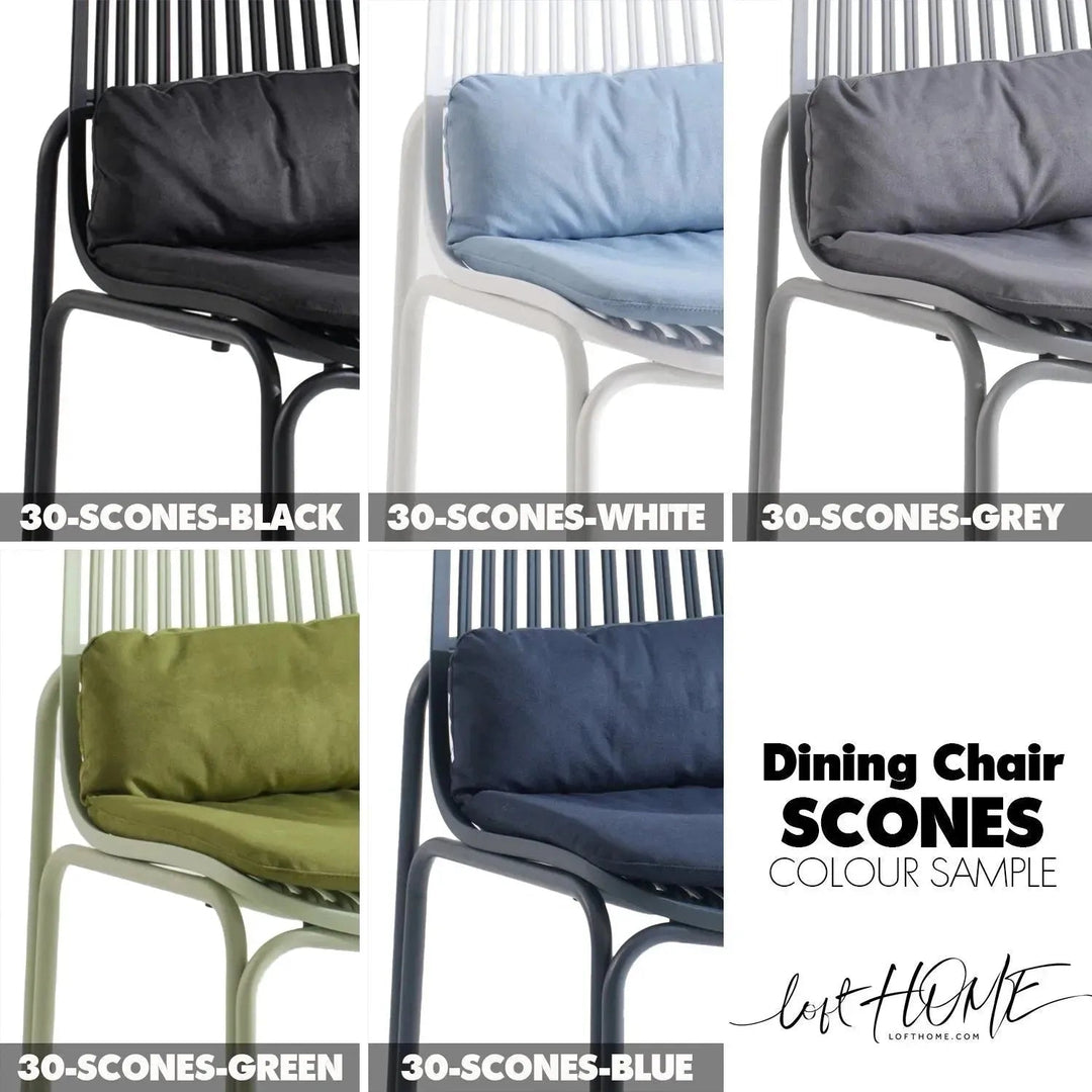 Contemporary Plastic Dining Chair SCONES