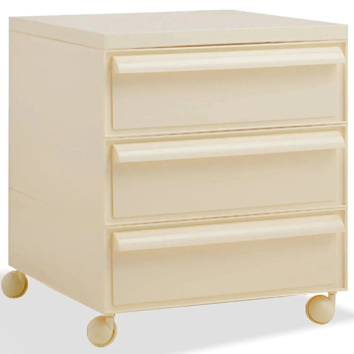 Contemporary Plastic Drawer Cabinet TRUFFLE 3 DRAWER