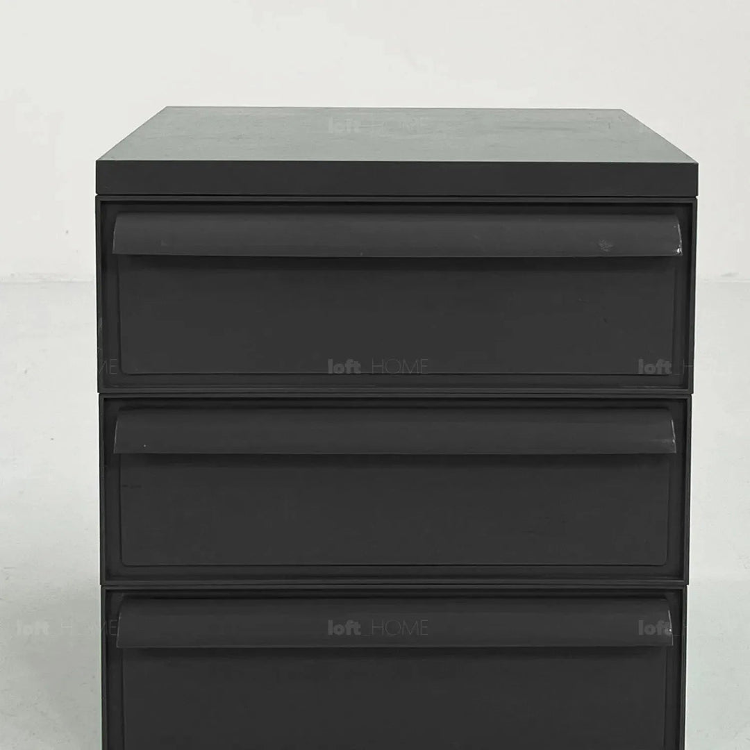 Contemporary Plastic Drawer Cabinet TRUFFLE 5 DRAWER