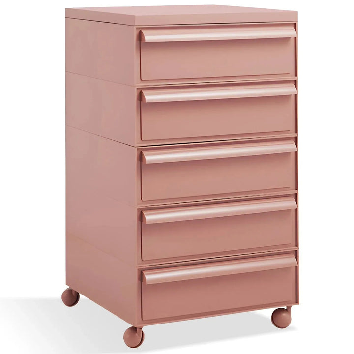 Contemporary Plastic Drawer Cabinet TRUFFLE 5 DRAWER
