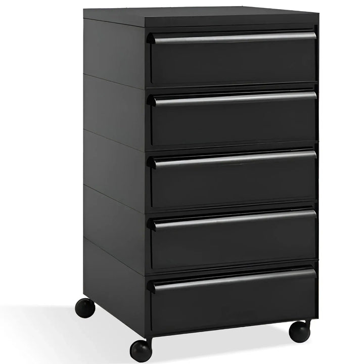 Contemporary Plastic Drawer Cabinet TRUFFLE 5 DRAWER