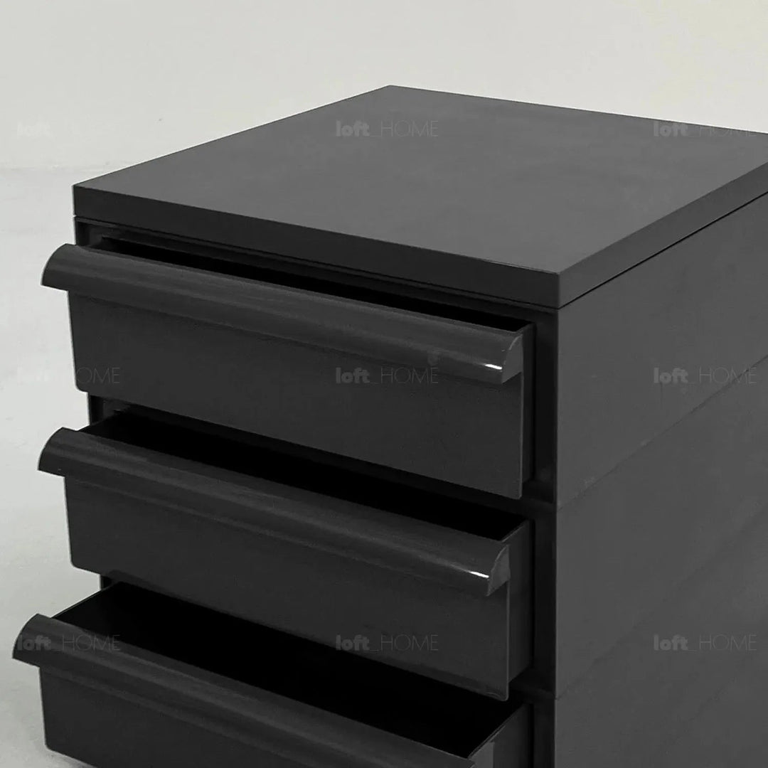 Contemporary Plastic Drawer Cabinet TRUFFLE 5 DRAWER