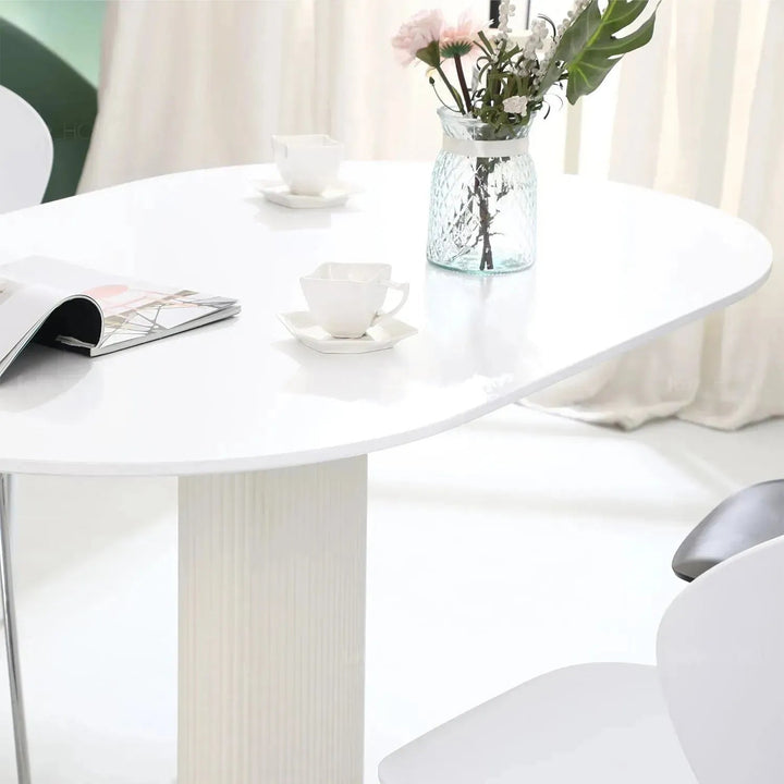 Modern Wood Dining Table ECLAIR