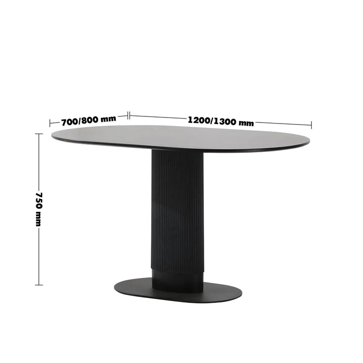 Modern Wood Dining Table ECLAIR