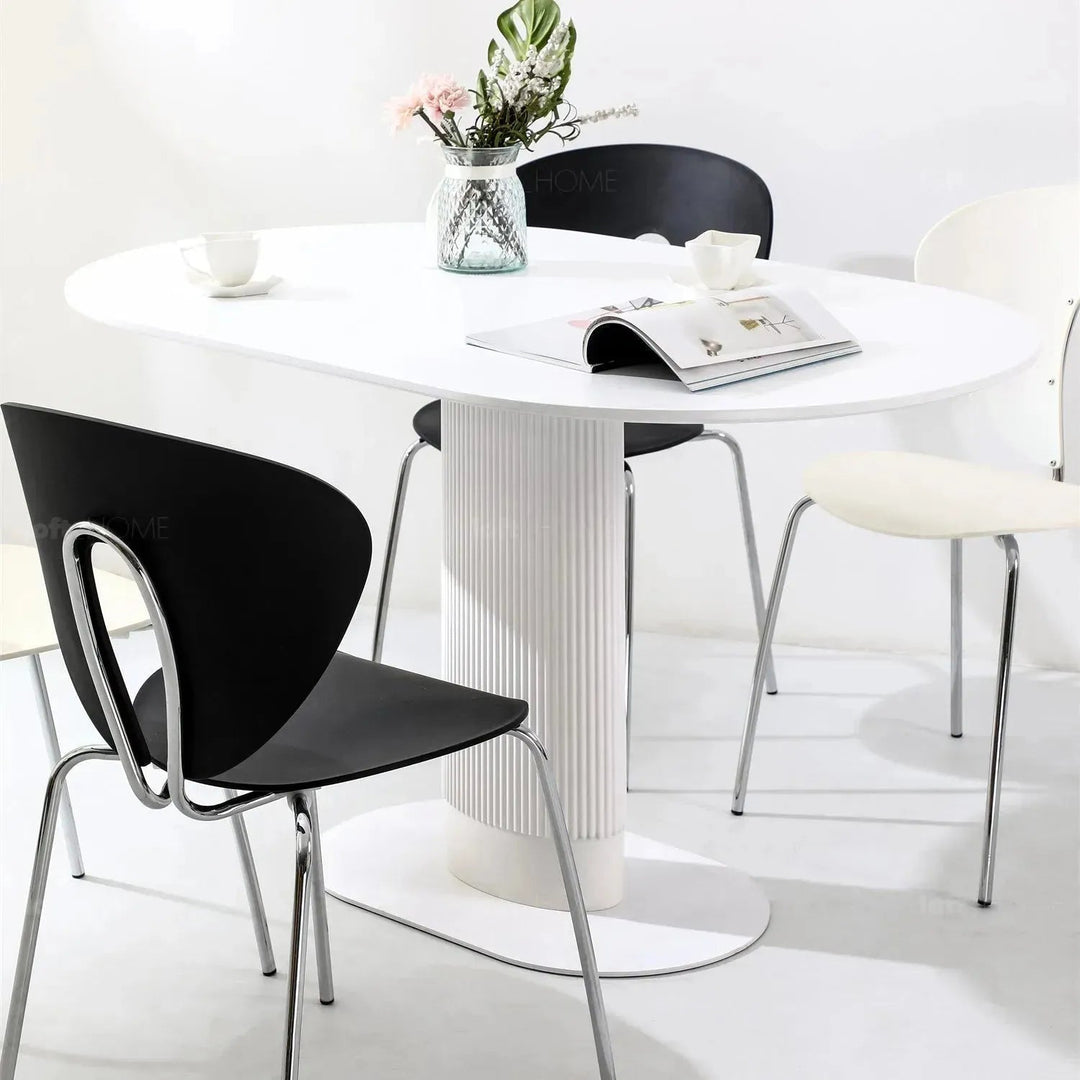 Modern Wood Dining Table ECLAIR