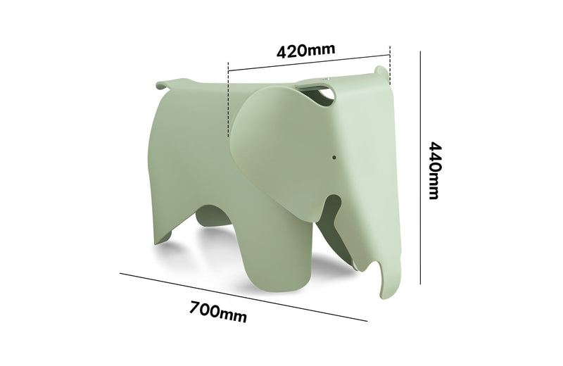 Bauhaus Plastic Ottoman ELI Size Chart