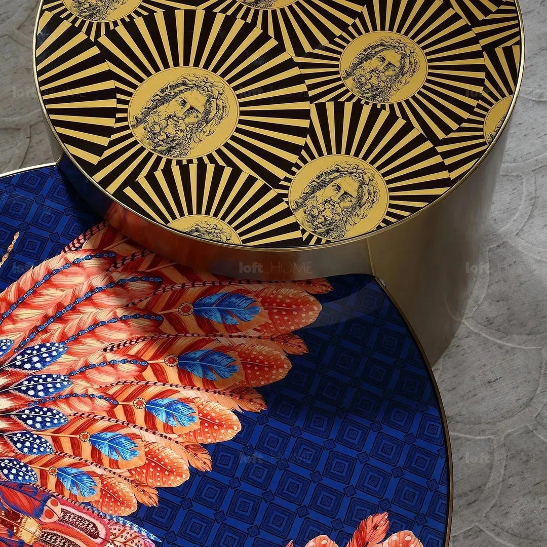 Eclectic Steel Coffee Table BUTTERFLY