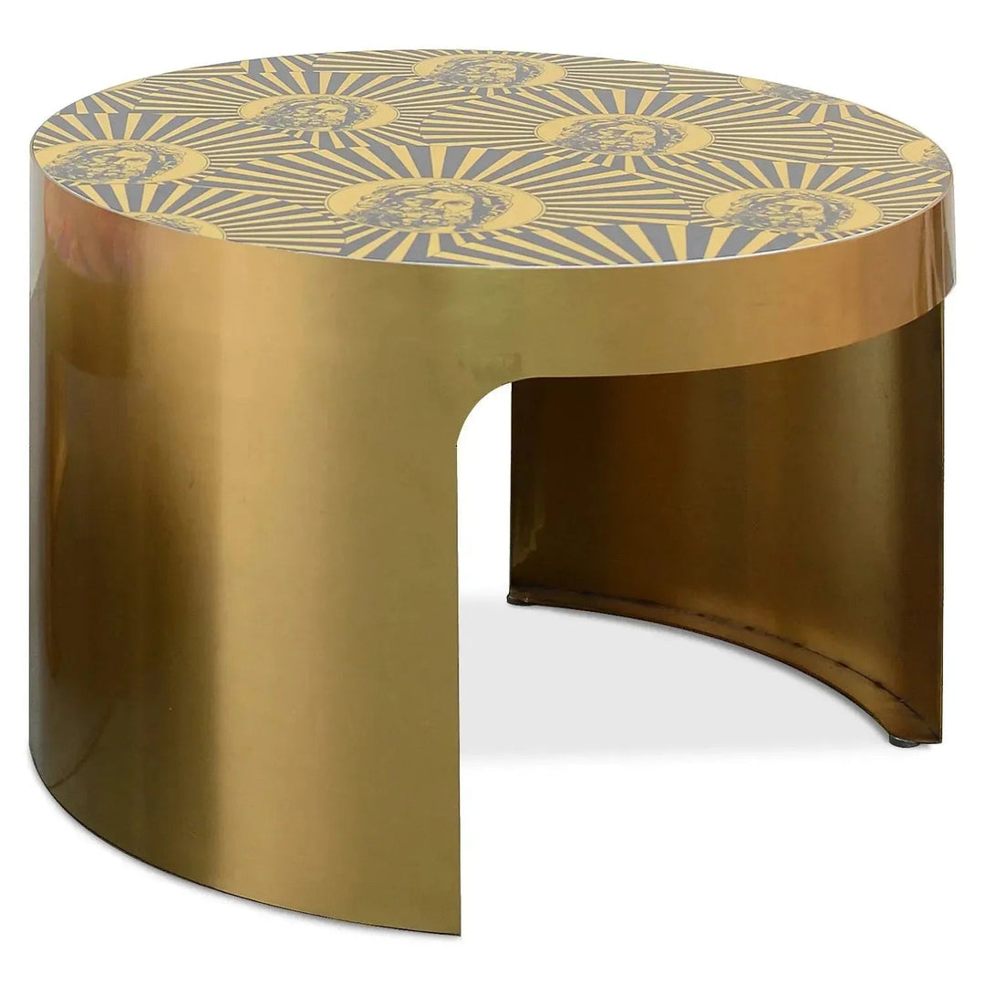 Eclectic Steel Coffee Table ROMAN